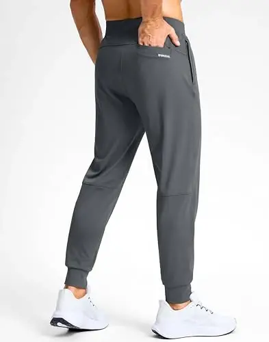 G Gradual Men's Golf Joggers Pants with Zipper Pockets Stretch Sweatpants Slim Fit Track Pants Joggers for Men Work Running - 3