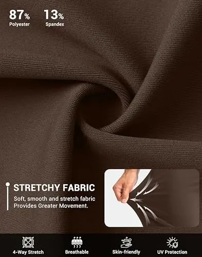 G Gradual Men's Golf Joggers Pants with Zipper Pockets Stretch Sweatpants Slim Fit Track Pants Joggers for Men Work Running - 4