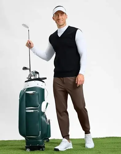 G Gradual Men's Golf Joggers Pants with Zipper Pockets Stretch Sweatpants Slim Fit Track Pants Joggers for Men Work Running - 7