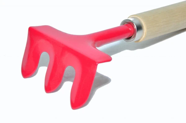 G & F 10012 JustForKids Kids Garden Tools Set with Tote Hand Rake Shovel Trowel of Metal, Age Kids- - 9