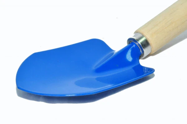 G & F 10012 JustForKids Kids Garden Tools Set with Tote Hand Rake Shovel Trowel of Metal, Age Kids - 3