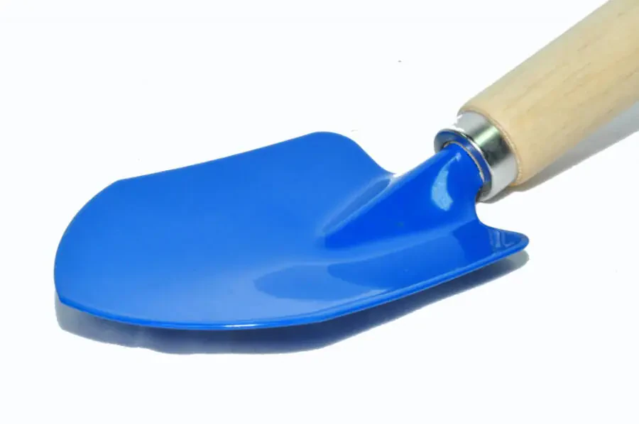 G & F 10012 JustForKids Kids Garden Tools Set with Tote Hand Rake Shovel Trowel of Metal, Age Kids - 3