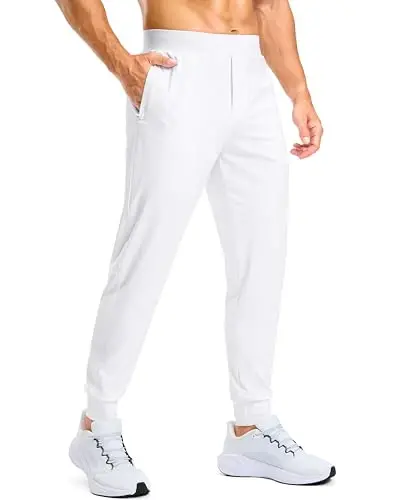 G Gradual Men's Golf Joggers Pants with Zipper Pockets Stretch Sweatpants Slim Fit Track Pants Joggers for Men Work Running - 1