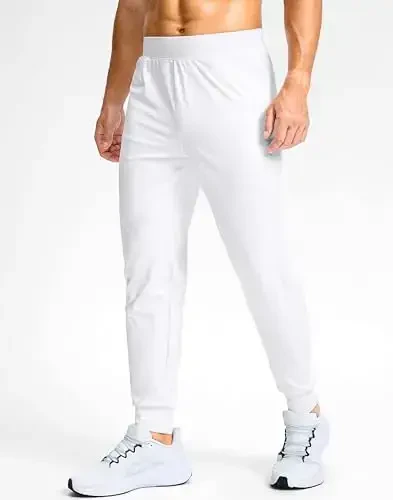 G Gradual Men's Golf Joggers Pants with Zipper Pockets Stretch Sweatpants Slim Fit Track Pants Joggers for Men Work Running - G (1)