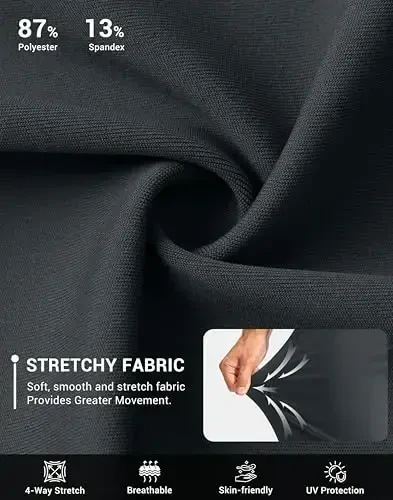 G Gradual Men's Golf Joggers Pants with Zipper Pockets Stretch Sweatpants Slim Fit Track Pants Joggers for Men Work Running - 4