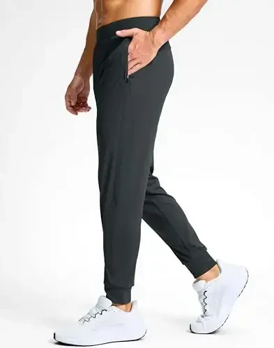 G Gradual Men's Golf Joggers Pants with Zipper Pockets Stretch Sweatpants Slim Fit Track Pants Joggers for Men Work Running - G (1)