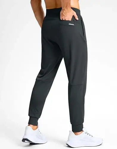 G Gradual Men's Golf Joggers Pants with Zipper Pockets Stretch Sweatpants Slim Fit Track Pants Joggers for Men Work Running - 3