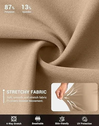 G Gradual Men's Golf Joggers Pants with Zipper Pockets Stretch Sweatpants Slim Fit Track Pants Joggers for Men Work Running - 4