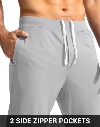 G Gradual Men's Golf Joggers Pants with Zipper Pockets Stretch Sweatpants Slim Fit Track Pants Joggers for Men Work Running - 5