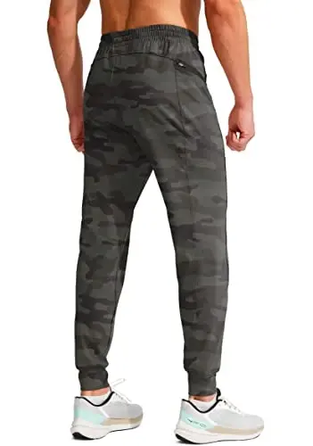 G Gradual Men's Joggers Pants with Zipper Pockets Stretch Athletic Sweatpants for Men Workout Jogging Running - 3