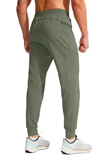 G Gradual Men's Joggers Pants with Zipper Pockets Stretch Athletic Sweatpants for Men Workout Jogging Running - 3