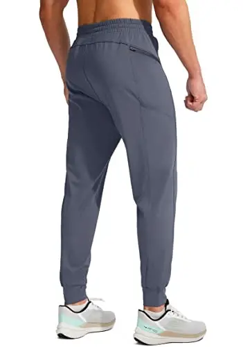 G Gradual Men's Joggers Pants with Zipper Pockets Stretch Athletic Sweatpants for Men Workout Jogging Running - 3