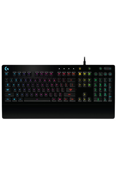 G G213 Prodigy RGB O'zbekcha Qora O'yin Klaviaturasi - 920-008094 - 2