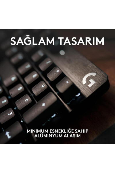 G G413 Se Tkl Backlit Turkish Q Mechanical Black Gaming Keyboard - 920-010564 - 7