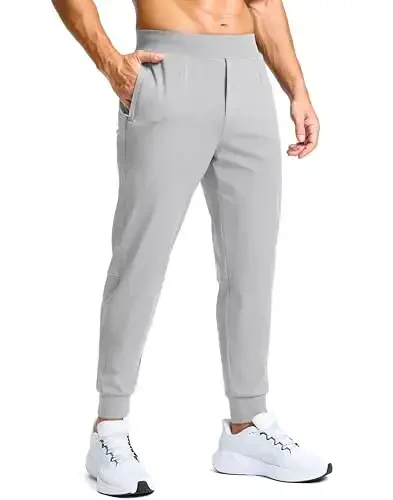 G Gradual Men's Golf Joggers Pants with Zipper Pockets Stretch Sweatpants Slim Fit Track Pants Joggers for Men Work Running - 1