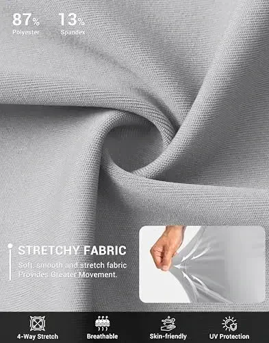 G Gradual Men's Golf Joggers Pants with Zipper Pockets Stretch Sweatpants Slim Fit Track Pants Joggers for Men Work Running - 4