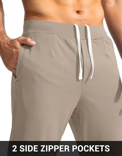 G Gradual Men's Golf Joggers Pants with Zipper Pockets Stretch Sweatpants Slim Fit Track Pants Joggers for Men Work Running - 5