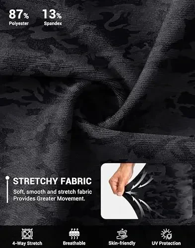 G Gradual Men's Golf Joggers Pants with Zipper Pockets Stretch Sweatpants Slim Fit Track Pants Joggers for Men Work Running - 4