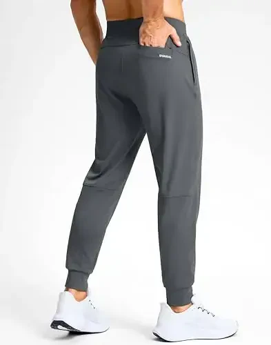 G Gradual Men's Golf Joggers Pants with Zipper Pockets Stretch Sweatpants Slim Fit Track Pants Joggers for Men Work Running - 3