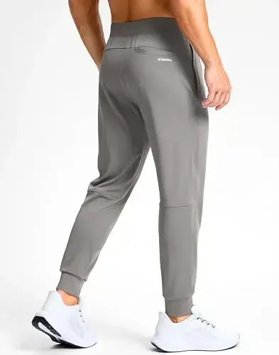 G Gradual Men's Golf Joggers Pants with Zipper Pockets Stretch Sweatpants Slim Fit Track Pants Joggers for Men Work Running - 3