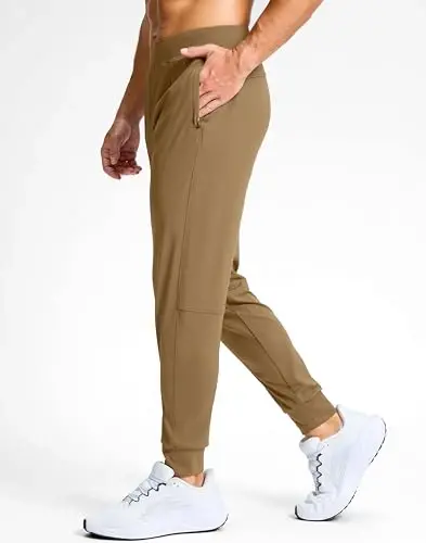 G Gradual Men's Golf Joggers Pants with Zipper Pockets Stretch Sweatpants Slim Fit Track Pants Joggers for Men Work Running - 2