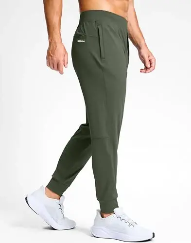 G Gradual Men's Golf Joggers Pants with Zipper Pockets Stretch Sweatpants Slim Fit Track Pants Joggers for Men Work Running - G (1)