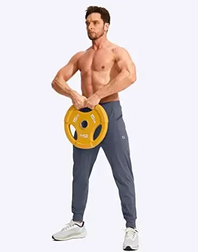 G Gradual Men's Joggers Pants with Zipper Pockets Stretch Athletic Sweatpants for Men Workout Jogging Running - 6