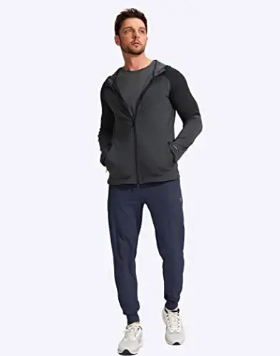 G Gradual Men's Joggers Pants with Zipper Pockets Stretch Athletic Sweatpants for Men Workout Jogging Running - 6