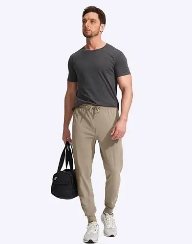 G Gradual Men's Joggers Pants with Zipper Pockets Stretch Athletic Sweatpants for Men Workout Jogging Running - 6