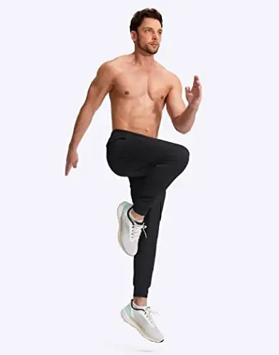 G Gradual Men's Joggers Shim Zip cho'ntaklar bilan erkaklar uchun sport shimlar Yugurish uchun mashg'ulot - 6