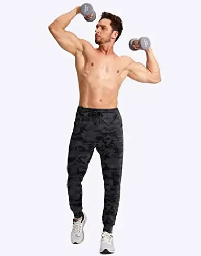 G Gradual Men's Joggers Pants with Zipper Pockets Stretch Athletic Sweatpants for Men Workout Jogging Running - 6
