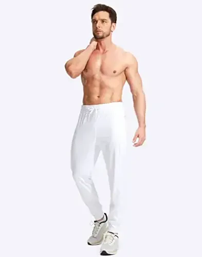 G Gradual Men's Joggers Shim Zip cho'ntaklar bilan erkaklar uchun Stretch Athletic sport shimlar Yugurish uchun - 6