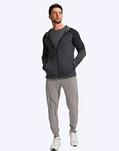 G Gradual Men's Joggers Shim Zip cho'ntaklar bilan erkaklar uchun Stretch Athletic sport shimlari yugurish uchun - 6