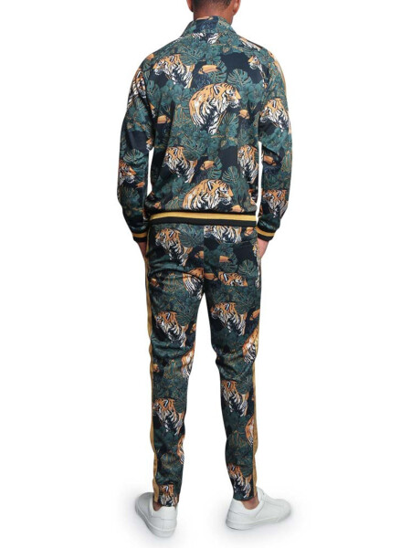 G-Style USA Erkaklar Royal Floral Tiger sport kostyumi to'plami, 5X gacha - 5