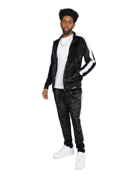 G-Style USA Men's Velvet Velour Tracksuit Set, Zipper Jacket and Sweatpants, Up to 5X - G-STYLE USA (1)
