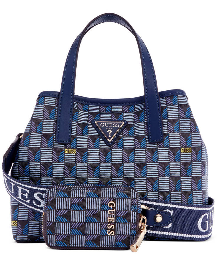 G Wave Small Tote with Removable Pouch Blue Logo - 1