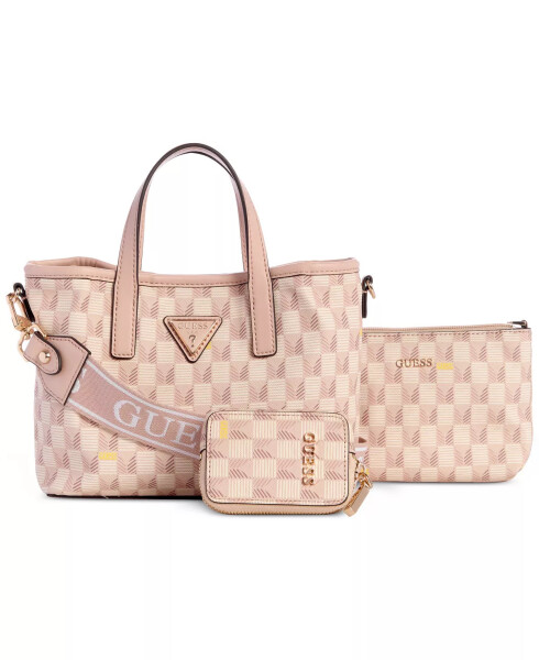 G Wave Small Tote with Removable Pouch Blush Logo - 1