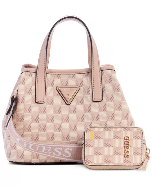 G Wave Small Tote with Removable Pouch Blush Logo - 3