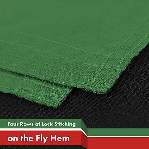 G128 Afghanistan Afghan Flag | 3x5 Ft | LiteWeave Pro Series Printed 150D Polyester | Country Flag, Indoor/Outdoor, Vibrant Colors, Brass Grommets, Thicker and More Durable Than 100D 75D Polyester - 5