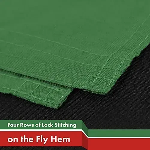 G128 Afg'oniston Afg'on bayrog'i | 3x5 Ft | LiteWeave Pro Series bosilgan 150D polyester | Davlat bayrog'i, ichki/tashqi, yorqin ranglar, guruch grommetlari, 100D 75D polyesterdan qalinroq va bardoshliroq - 5