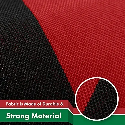 G128 Birlashgan Arab Amirliklari Bayrog'i | 3x5 fut | Bosma 150D - Ichki/Tashqi, Yorqin Ranglar, Guruch Grommetlar, Sifatli Polyester, 100D 75D Polyesterdan ancha qalinroq va bardoshliroq - 4