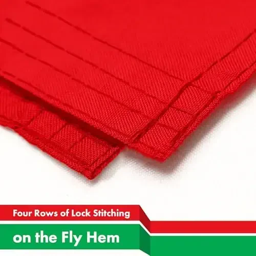 G128 Lebanon Lebanese Flag | 3x5 feet | Printed 150D - Indoor/Outdoor, Vibrant Colors, Brass Grommets, Quality Polyester, Much Thicker More Durable Than 100D 75D Polyester - 5