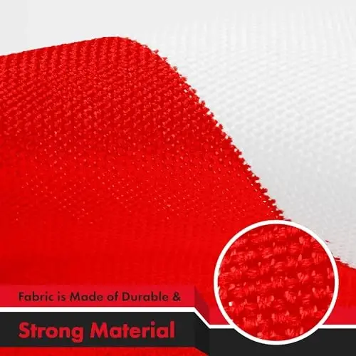 G128 Malta Malta bayrog'i | 3x5 Ft | LiteWeave Pro Series bosma 150D polyester | Mamlakat bayrog'i, ichki/tashqi, yorqin ranglar, guruch grommetlari, 100D 75D polyesterdan qalinroq va bardoshliroq - 4