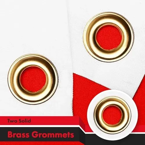 G128 Malta Maltese Flag | 3x5 Ft | LiteWeave Pro Series Printed 150D Polyester | Country Flag, Indoor/Outdoor, Vibrant Colors, Brass Grommets, Thicker and More Durable Than 100D 75D Polyester - G128 (1)