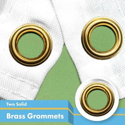 G128 San Marino Sammarinese Flag | 3x5 Ft | LiteWeave Pro Series Printed 150D Polyester | Country Flag, Indoor/Outdoor, Vibrant Colors, Brass Grommets - 2