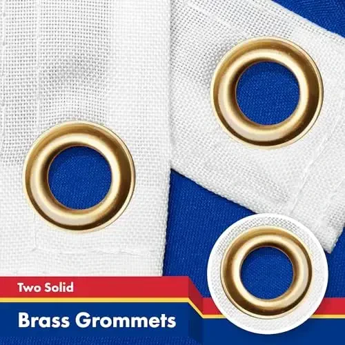 G128 Cape Verde Cape Verdean Flag | 3x5 Ft | LiteWeave Pro Series Printed 150D Polyester | Country Flag, Indoor/Outdoor, Vibrant Colors, Brass Grommets - 2