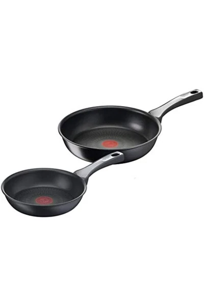 Titanyum 6X UnlimitedOne İndüksiyon Tabanlı 20/26 Cm 2'li Tava Seti - 2100116645 - TEFAL (1)