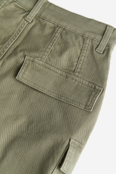 Gabardine cargo pants - 5