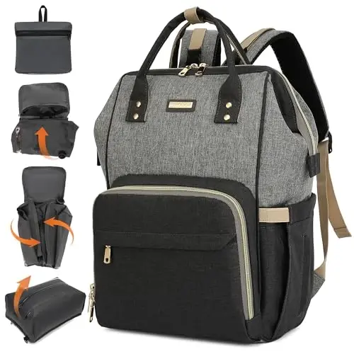 GAIVP diaper backpack for baby - 1