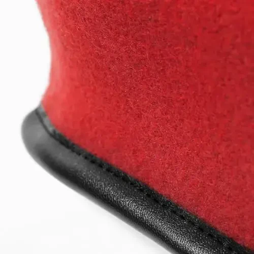 Gajaous British Military Berets for Men and Women,Wool and Leather Beret Hats,Multiple Colours Army Beret - 5
